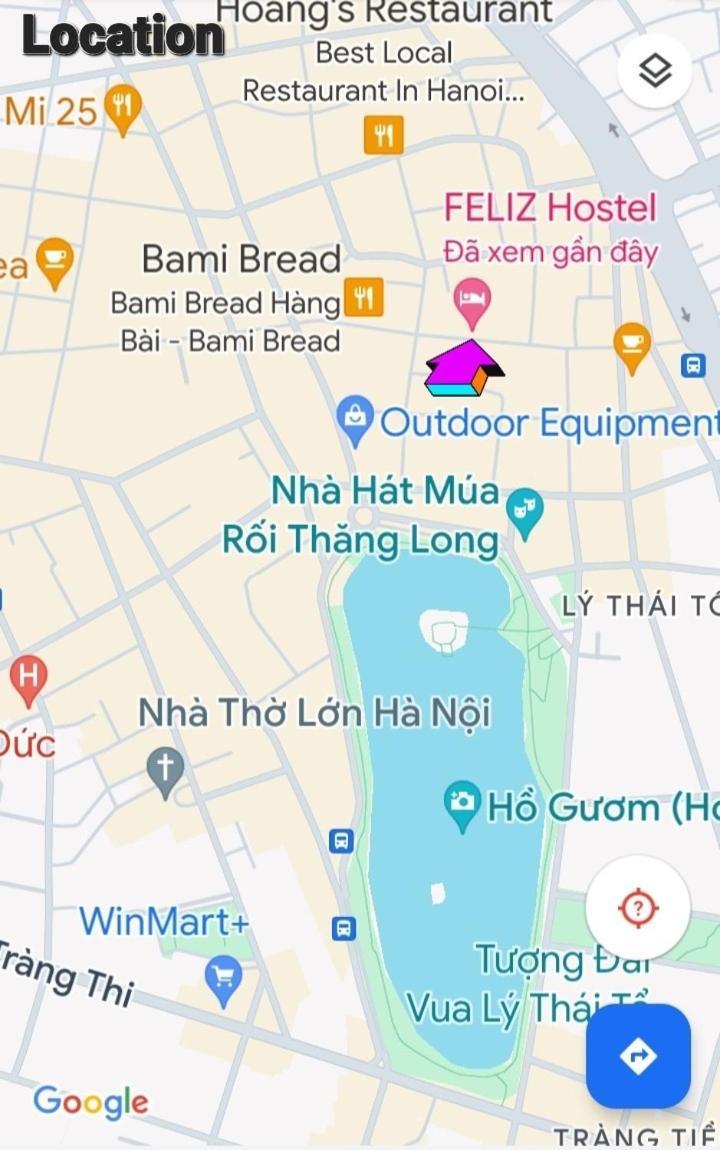 Feliz Hostel 河内 外观 照片
